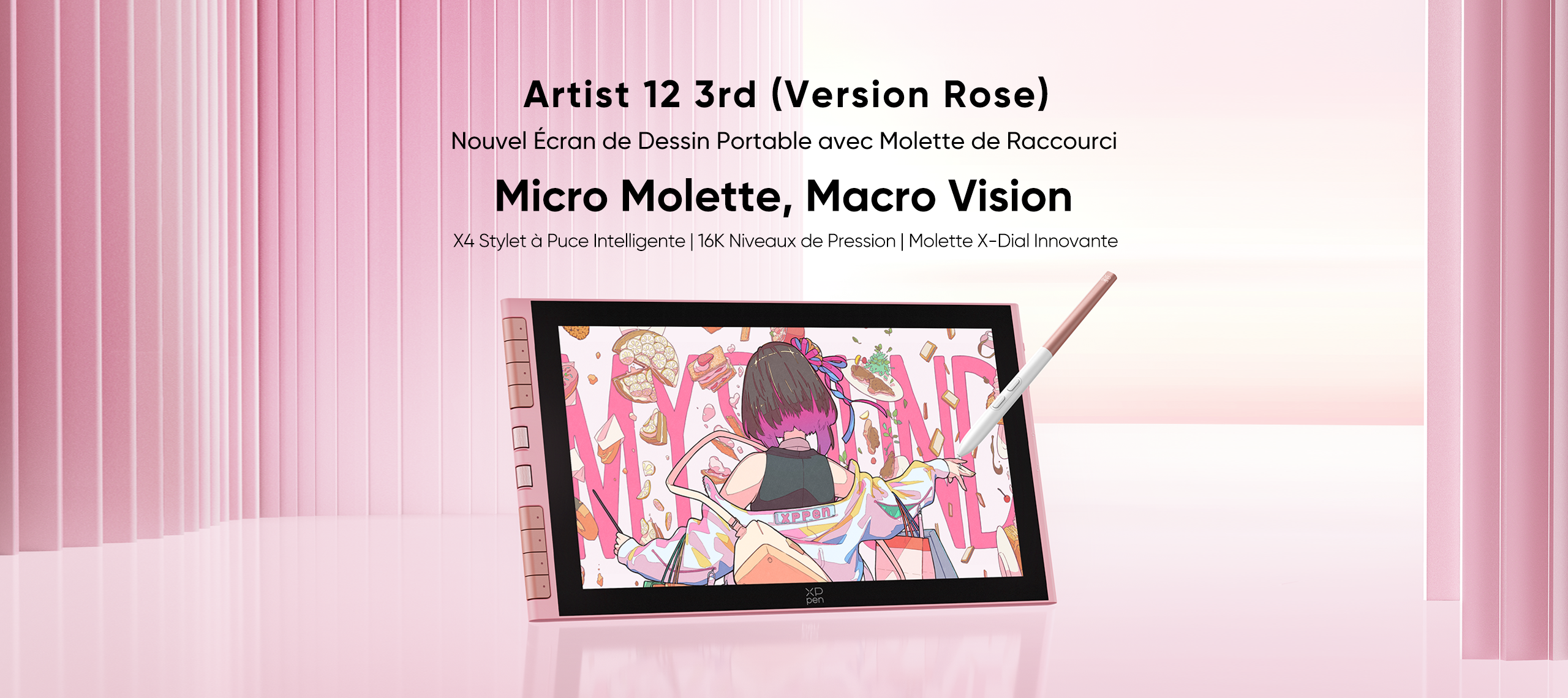 Artist 12 3rd (Pink Version)产品banner