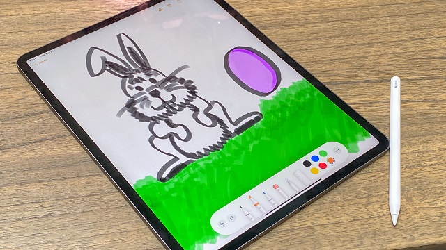 Dessins autonomes sans ordinateur sur tablette graphique