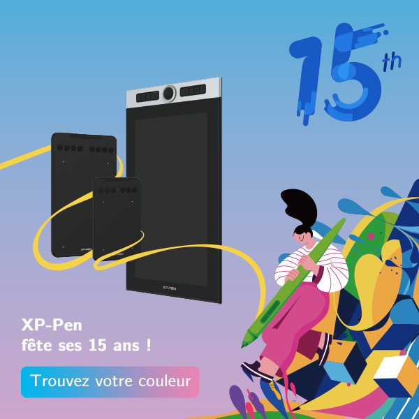 XPPen fête ses 15 ans