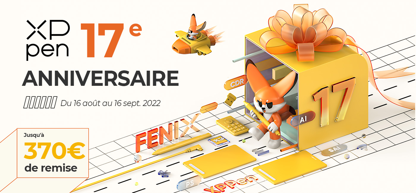 Offres speciales pour 17e anniversaire tablette graphique xp-pen