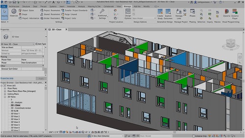 Revit logiciel de architecture 3d