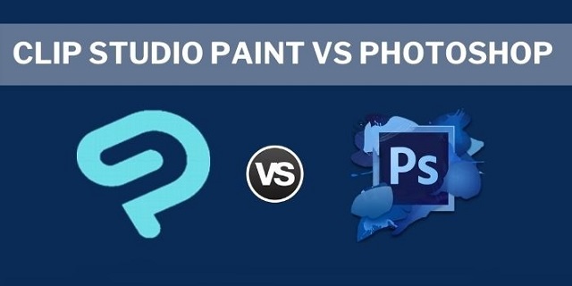 Logiciel clip studio paint vs photoshop