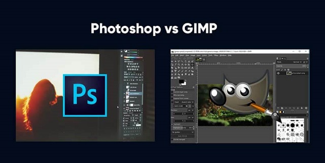 Logiceiel Photoshop vs Gimp