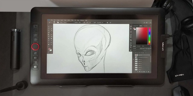 XPPen Artist 15.6 Pro Tablette graphique avec écran pour retouche photo