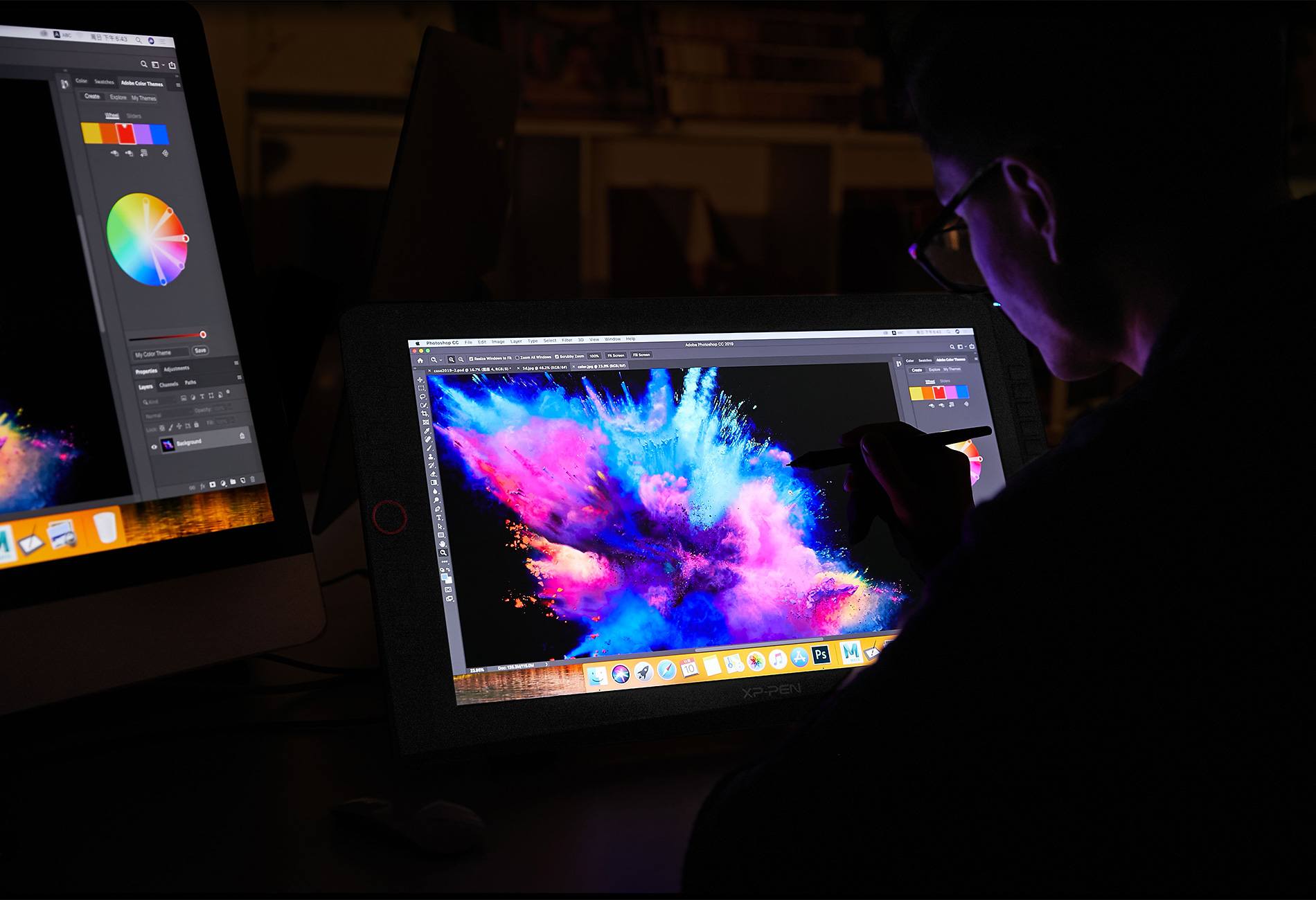  tablette écran XP-Pen Artist 22R Pro offre une superbe précision de couleur de 88 % NTSC 