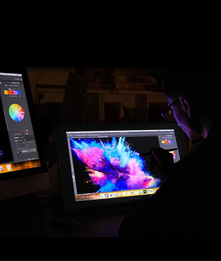  tablette écran XP-Pen Artist 22R Pro offre une superbe précision de couleur de 88 % NTSC 