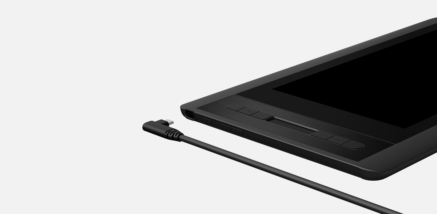 XP-Pen Artist 12 tablette Dessin Avec un port d'USB-C et conception pratique 3-en-1