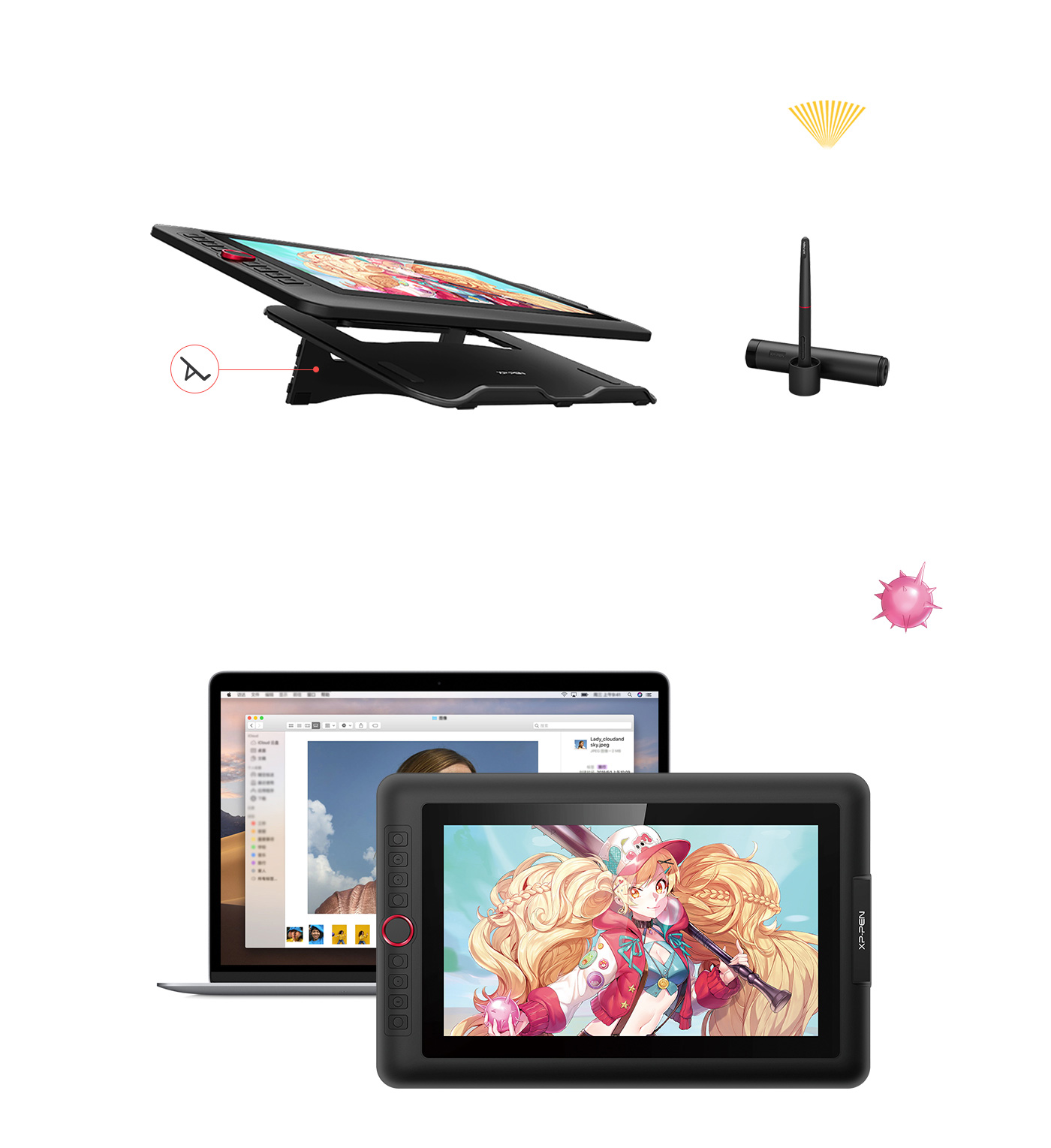 XP-Pen Artist 13.3 Pro tablette Un Écran Comparable à Votre Ordinateur Portable