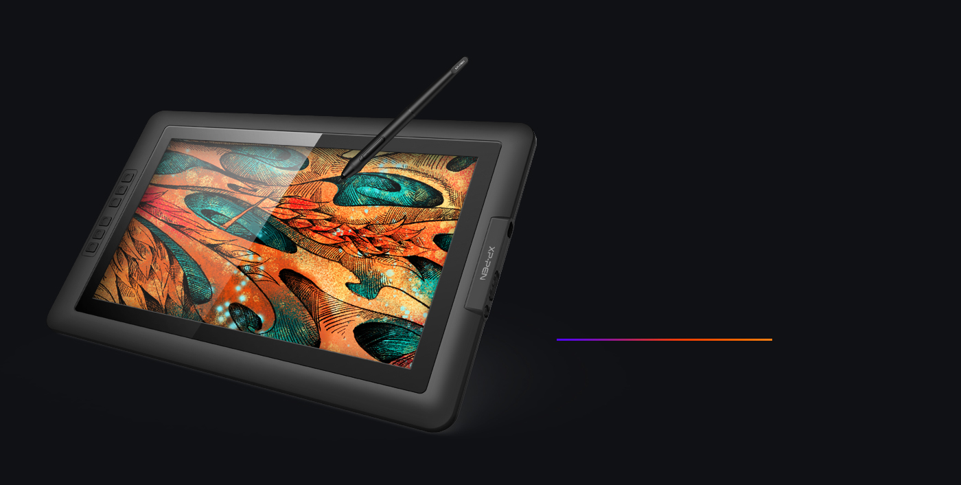 XP-Pen Artist 15.6 tablette Dessin avec Surface solide en verre