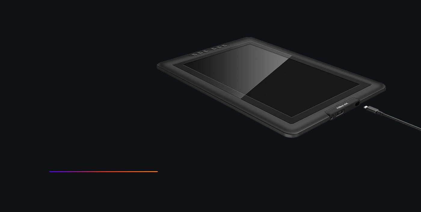 tablette graphique écran XP-Pen Artist 15.6 avec un seul port de USB-C