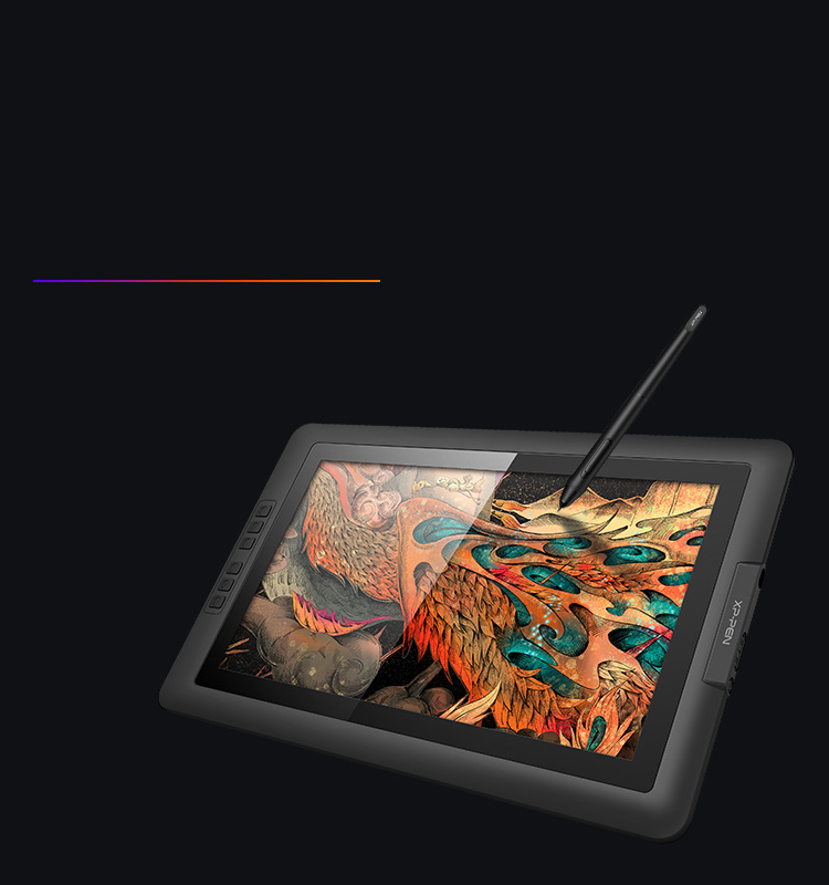 XP-Pen Artist 15.6 tablette Dessin avec Surface solide en verre