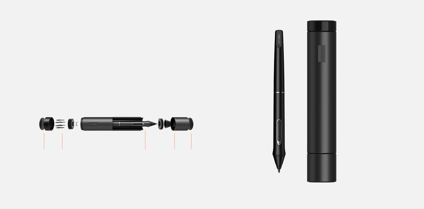 XP-Pen Artist 16 Pro tablette de dessin avec stylet support  multifonctionel