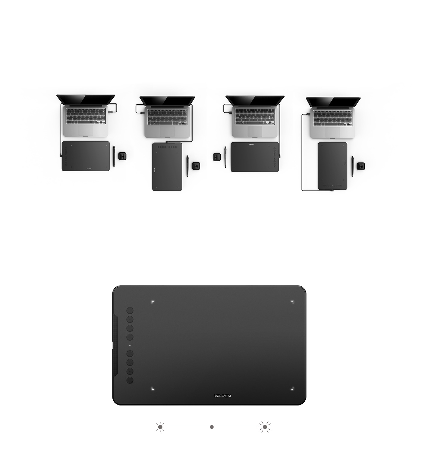 Rotation Libre et Création Libre avec tablette graphique dessin XP-Pen Deco 01 V2