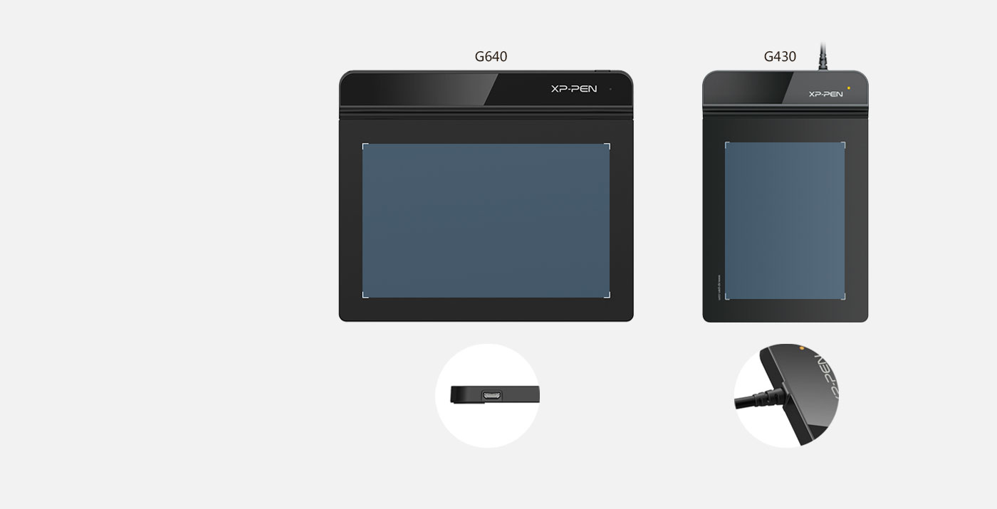 XP-Pen Star G640 OSU Tablette Graphique à dessin avec zone travail 6 x 4 pouces