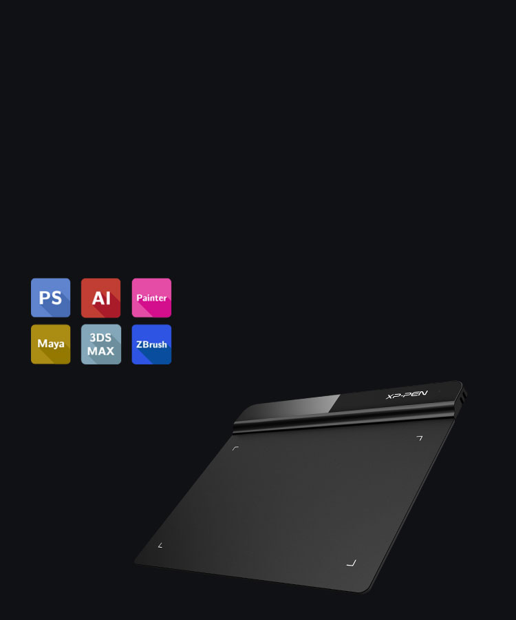 XP-Pen Star G640 tablette OSU  Compatible avec Windows Mac OS et logiciels de dessin