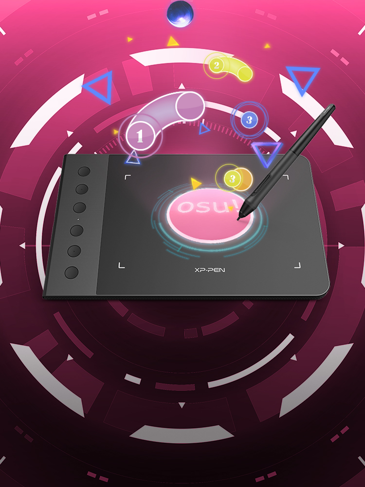 XP-Pen Star G640S tablette graphique Pour joueur OSU