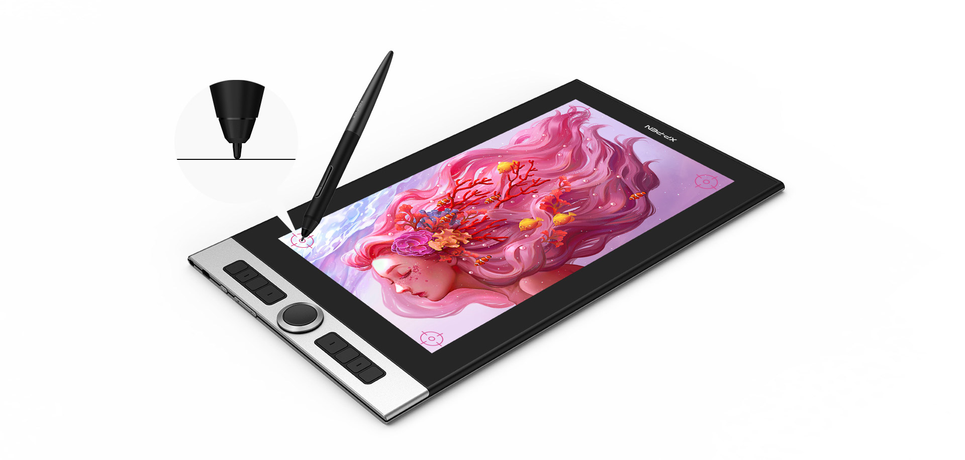 tablette écran XP-Pen Innovator 16 intègre une technologie entièrement laminée